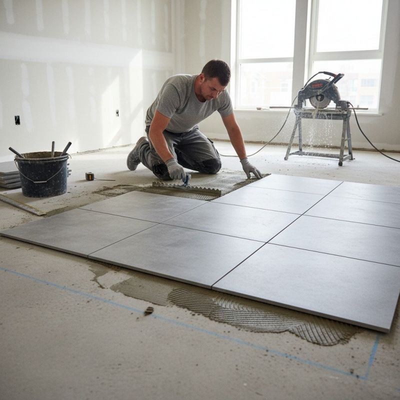 Tile Floor Installation